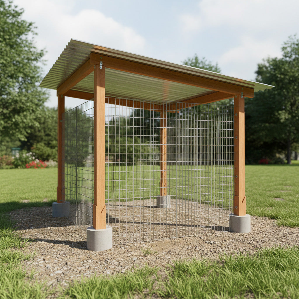 Exterior Kennel Canopy